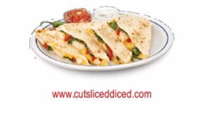 Crispy Chorizo Cheese Quesadilla