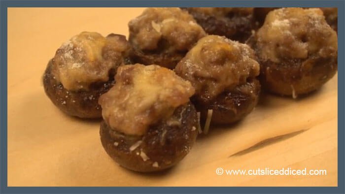 Italian Sausage Stuffed Mushrooms Recipe