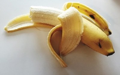 half banana