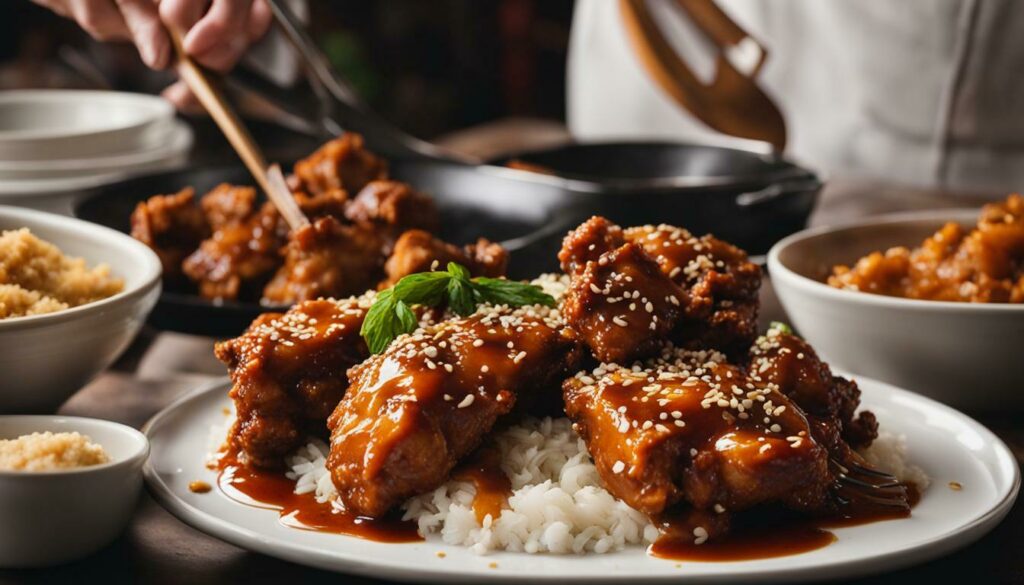 how to reheat sesame chicken