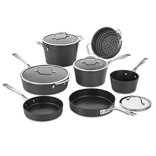 Cuisinart 62I-11 Conical Hard Anodized Cookware Set